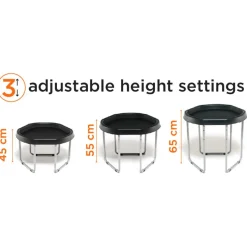 Hexacle®-leikkipöytä jalustalla – Pieni – Sininen