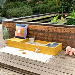 Hiekkalaatikko - Space Saver, keltainen