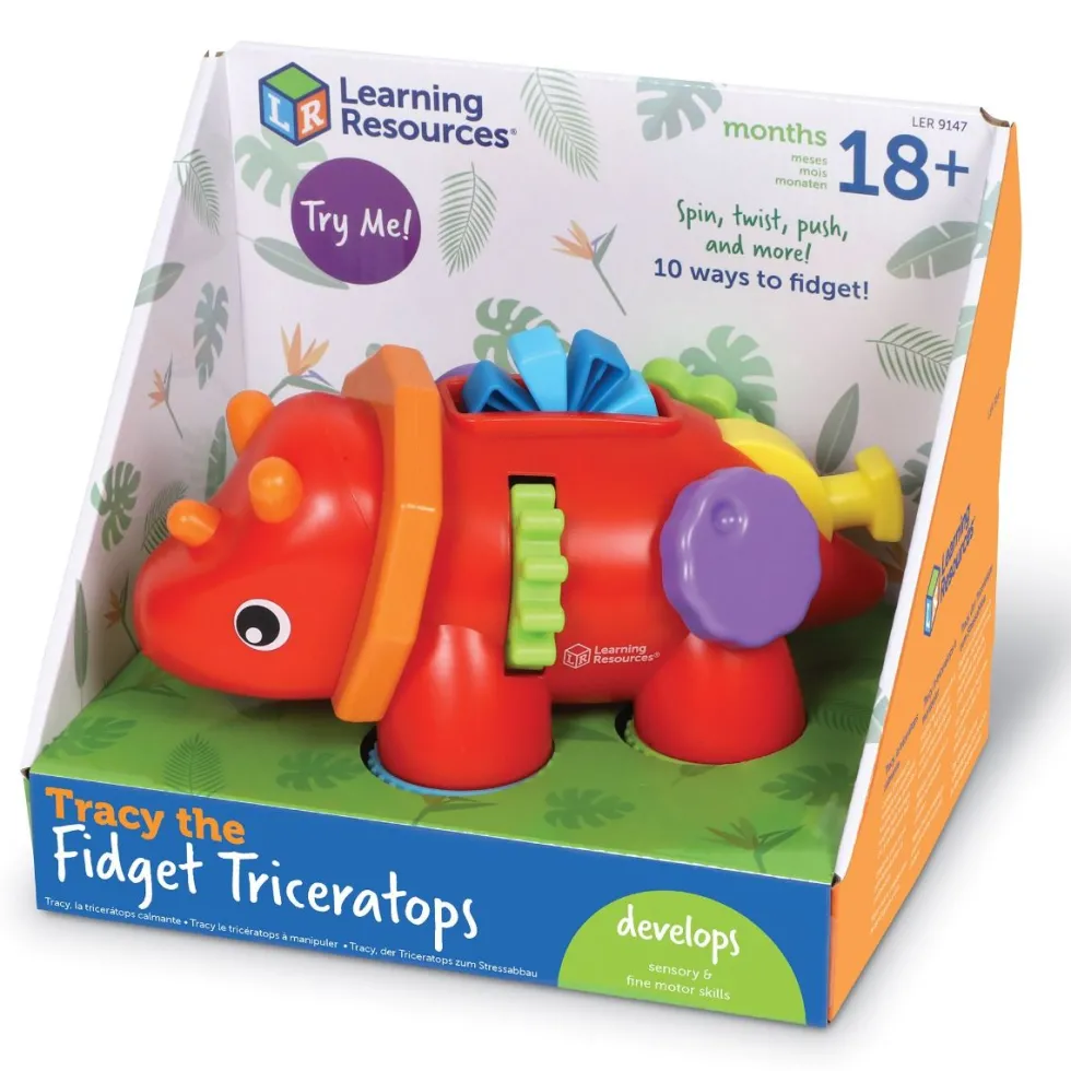 Hienomotoriikka triceratops - Fidget