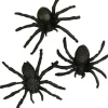 Hämähäkit muovista 4 cm, 10 kpl