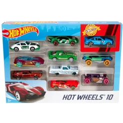 Hot Wheels -autot, lajitelma, 10 kpl