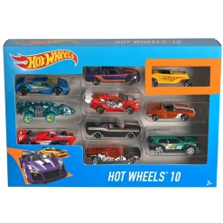 Hot Wheels -autot, lajitelma, 10 kpl