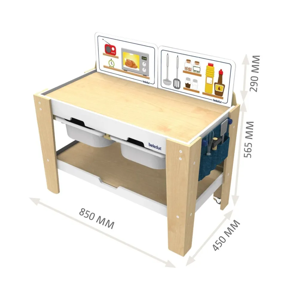 4-in-1-monitoimileikkipöytä