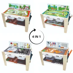 4-in-1-monitoimileikkipöytä