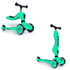 2-in-1 Potkulauta/-pyörä - Highwaykick 1, Kiwi