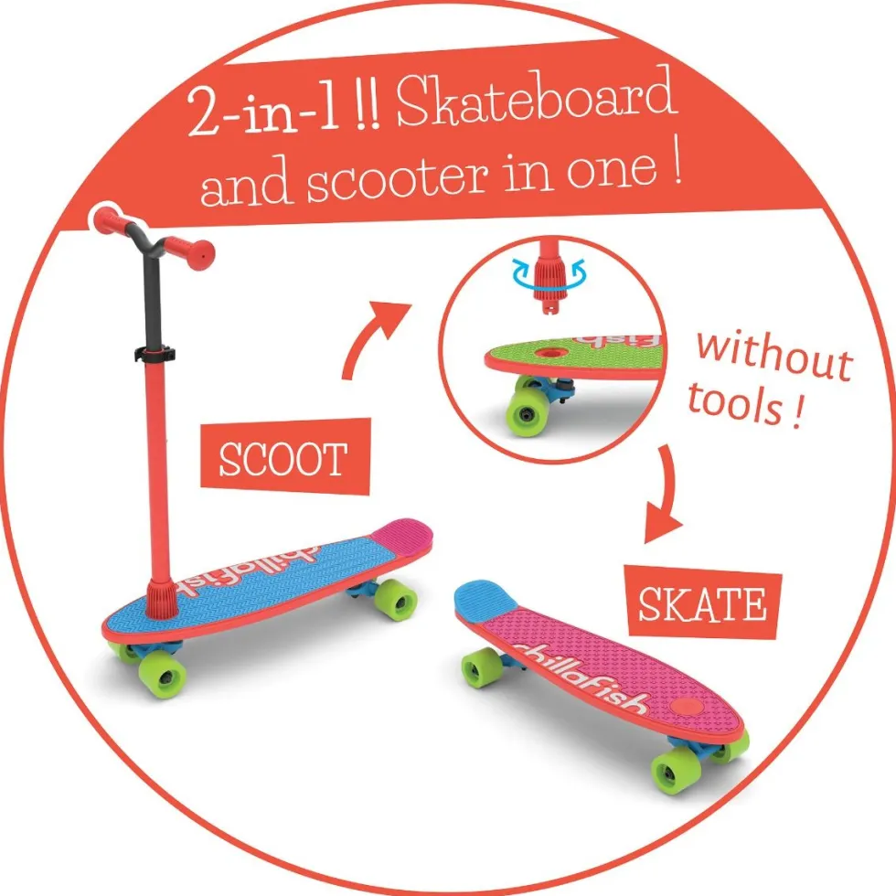 2-in-1 SkatieSkootie - Punainen