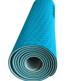 Joogamatto 183 x 61 cm - Sininen/Harmaa