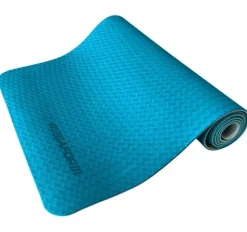 Joogamatto 183 x 61 cm - Sininen/Harmaa