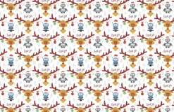 Joulupaperi - Rulla 40 cm x 3 m