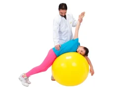 Jumppapallo - Keltainen, 75 cm