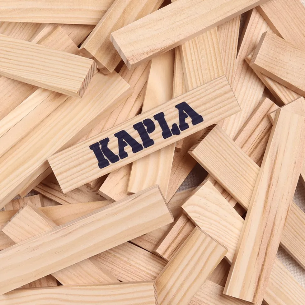 KAPLA bricks 280 puulaatikossa