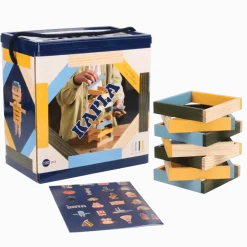 KAPLA bricks - Sini/Kelta/Vihreä, 120 kpl