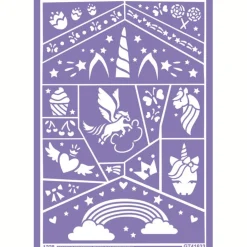 Kasvomaalisapluuna – Yksisarvinen