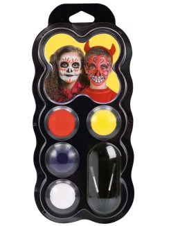 Kasvomaalit - Paletti sis. 4 väriä - Halloween