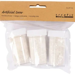 Keinotekoinen lumi – Valkoinen glitter, 3 x 27 ml
