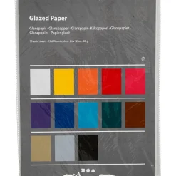 Kiiltopaperi - Yksiväriset, 50 arkkia