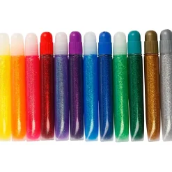 Kimalleliima 10 ml - Perusvärit, 12 kpl