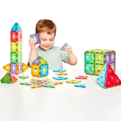 KinderMag Polydron | Transparent | 96 osaa