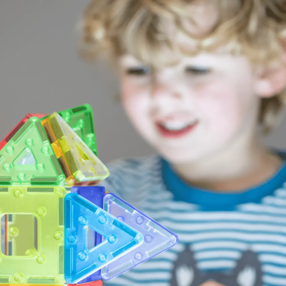 KinderMag Polydron | Transparent | 96 osaa