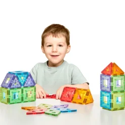 KinderMag Polydron | Transparent | 48 osaa