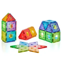KinderMag Polydron | Transparent | 48 osaa