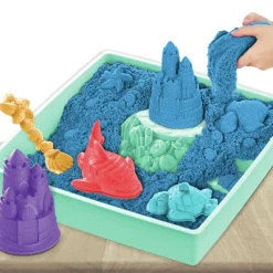 Kinetic Sand® - Hiekkalaatikko sininen, 454 g
