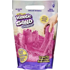 Kinetic Sand® – Pinkki glitterillä, 900 gr