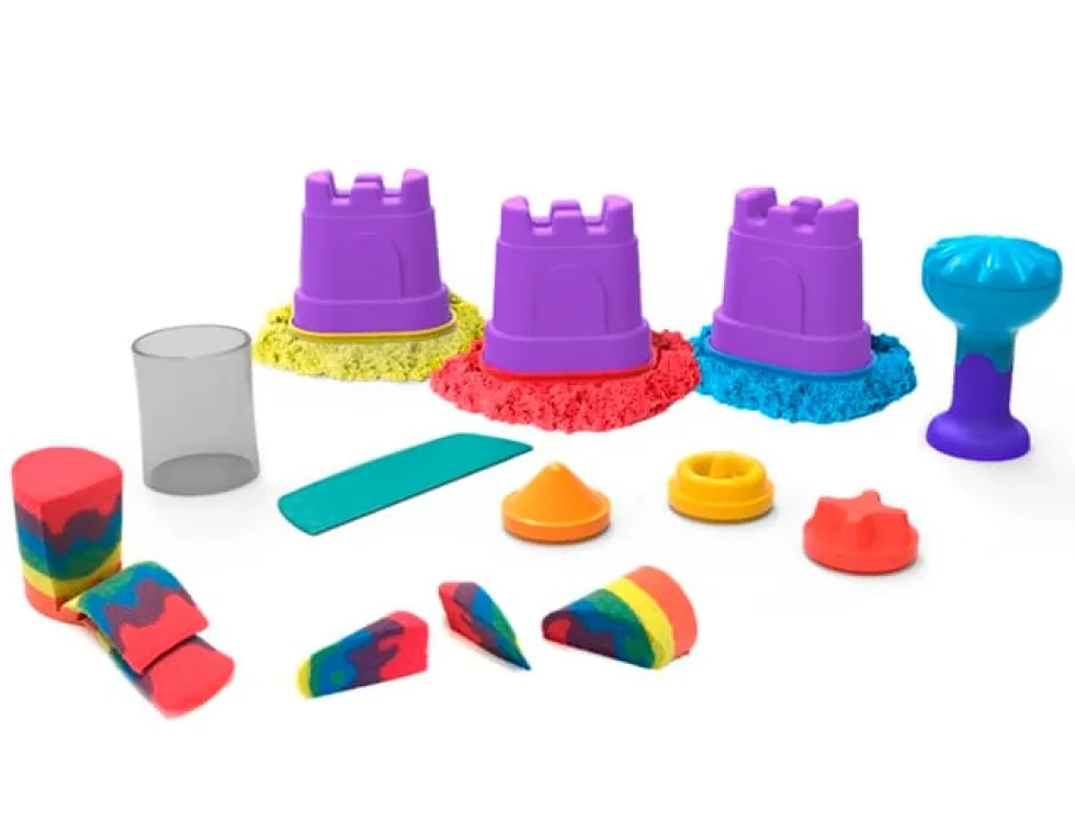 Kinetic Sand® - Sateenkaari sekoitus