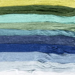 Kirjontalanka – Sininen & vihreä, 10 × 8 m