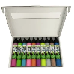 Kivimaalaus 10 x 30 ml - Kimalle