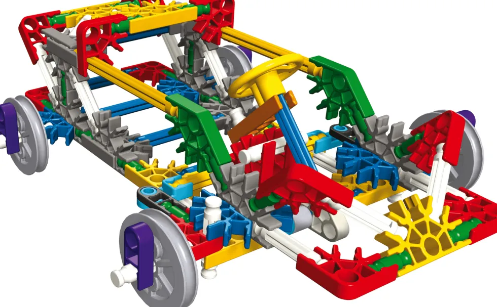 K'NEX Kid -rakennussetti, 221 osaa