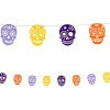 Koristeviiri huovasta - Sugar Skulls, 100 cm