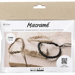 Korusetti - Macramé-rannerengas, 2 kpl