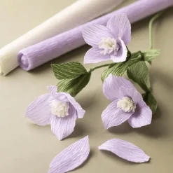 Kreppipaperi joustava - Violetti/pinkki, 8 arkkia