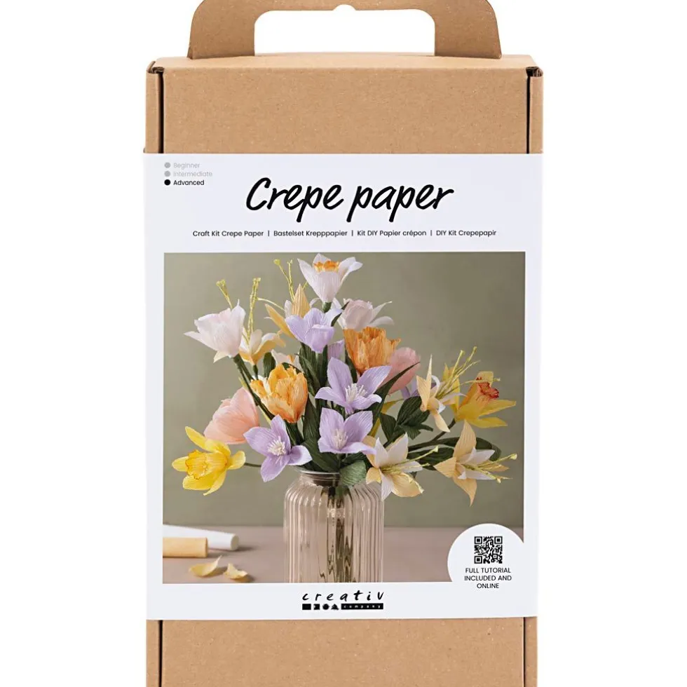 Kreppipaperi - Tee oma kevätkimppu