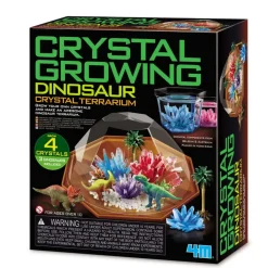 Kristalliviljely - Dinosaurusterraario