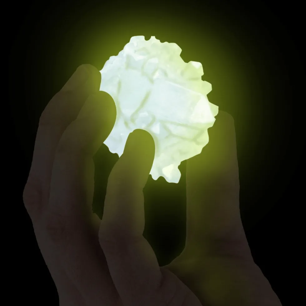 Kristalliviljely - Glow-in-the-dark, Vihreä