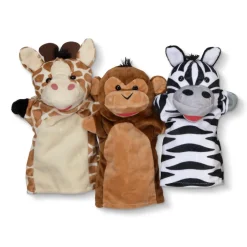 Käsinuket - Safari, 6 kpl