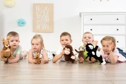 Käsi- & Sorminukke - Kenguruemo ja poikaset