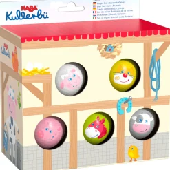 Kullerbü-tarvikkeet - Pallot eläinaiheilla - 5 kpl