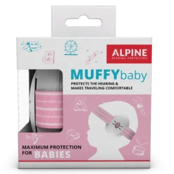 Kuulosuojaimet Muffy Baby 1-3 v. - Pinkki