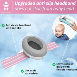 Kuulosuojaimet Muffy Baby 1-3 v. - Pinkki