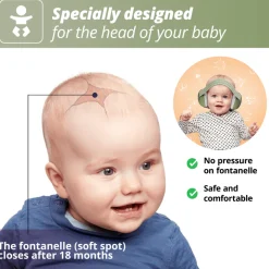 Kuulosuojaimet Muffy Baby 1-3 v. - Vihreä
