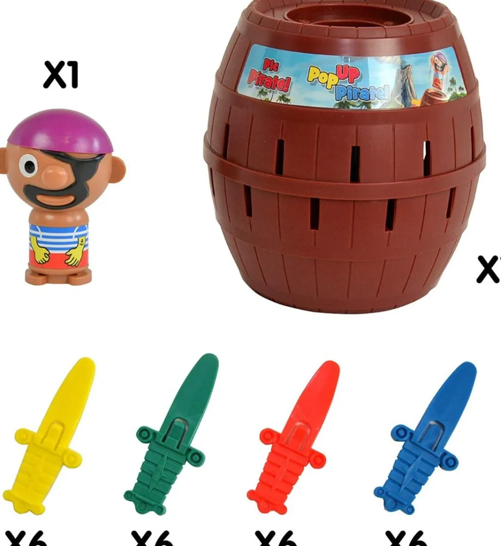 Lasten pelit - Pop-up merirosvo