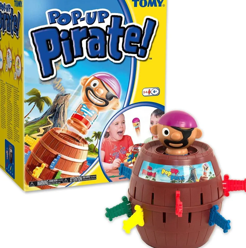 Lasten pelit - Pop-up merirosvo