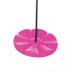 Lautaskeinu Ø28 cm - Pinkki (musta köysi)