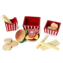 Leikkiruoka - Hampurilaismenu