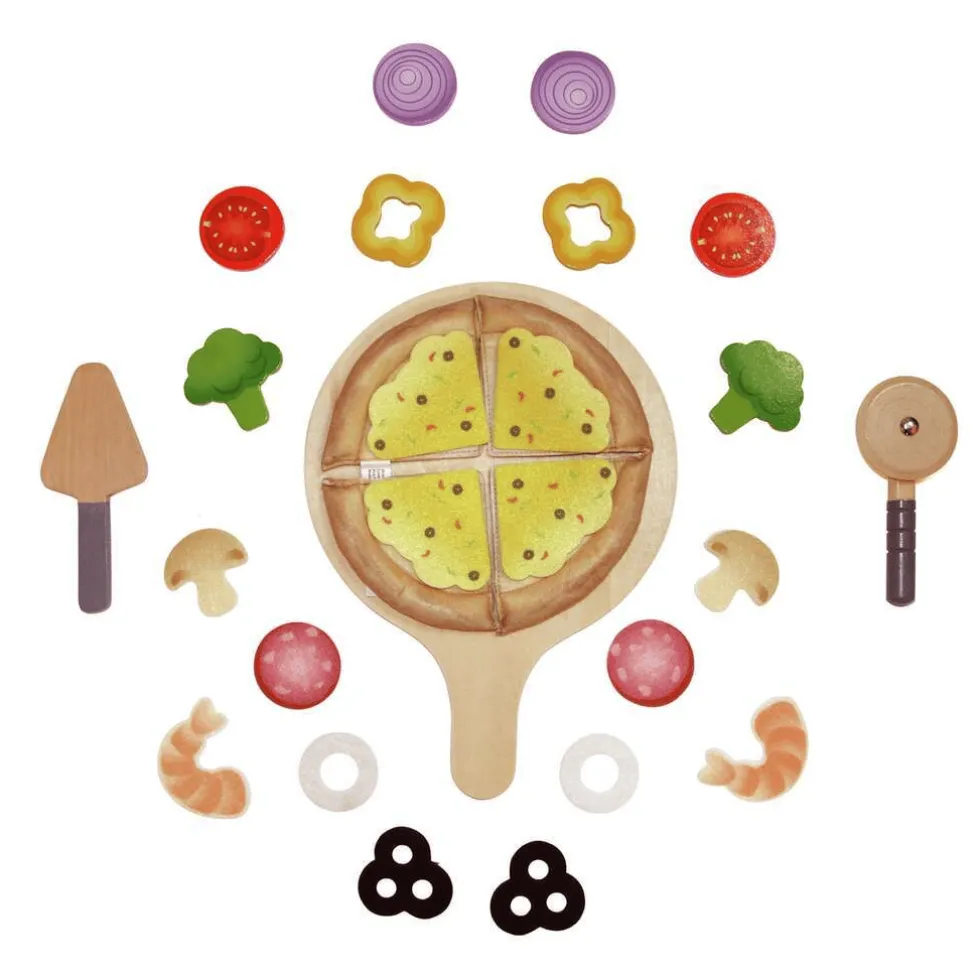 Leikkiruoka - Pizza, 29 osaa