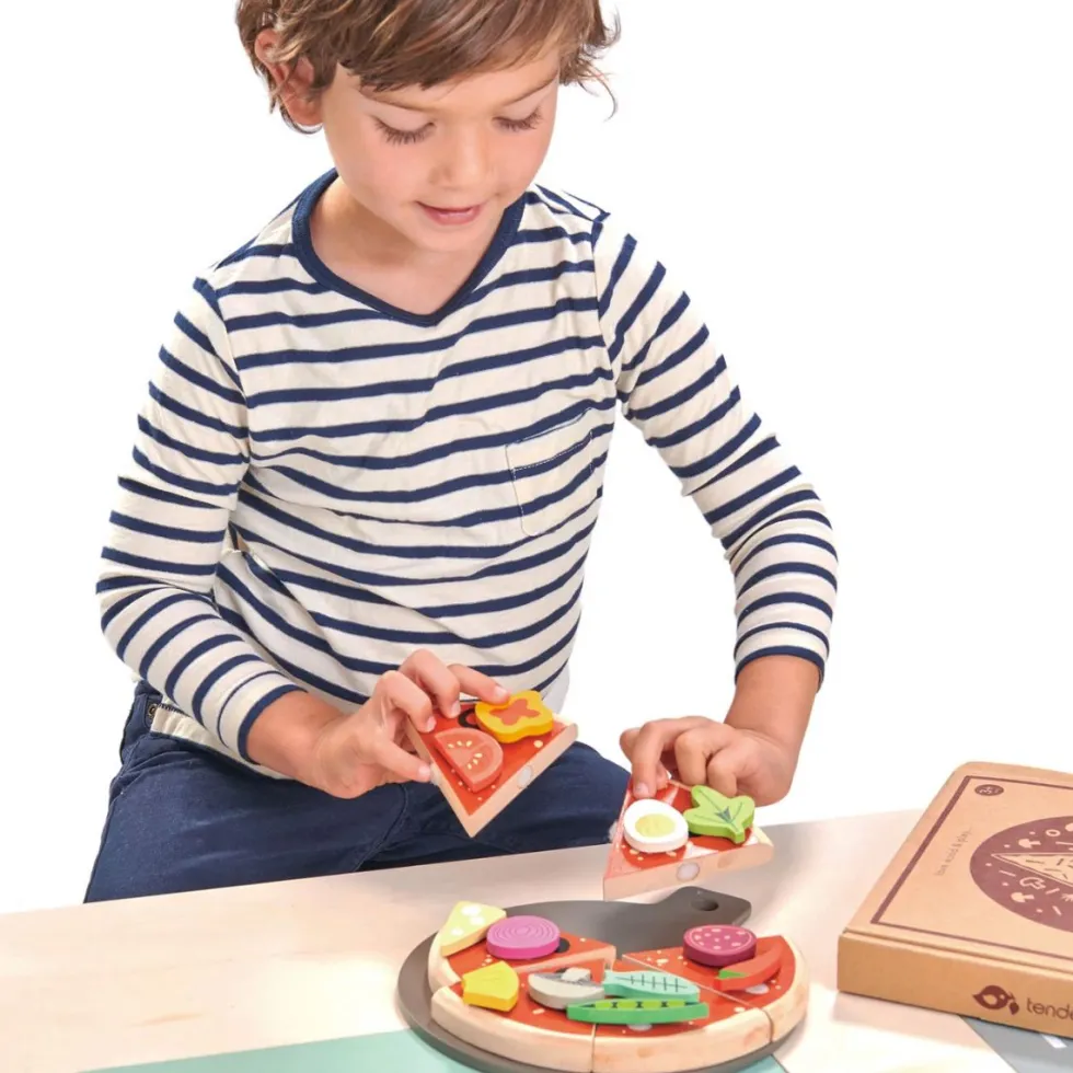 Leikkiruoka - Pizza, 20 osaa