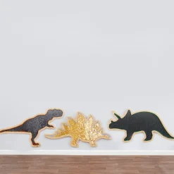 Leikkitaulut paljeteilla - Dinosaurukset, 3 kpl